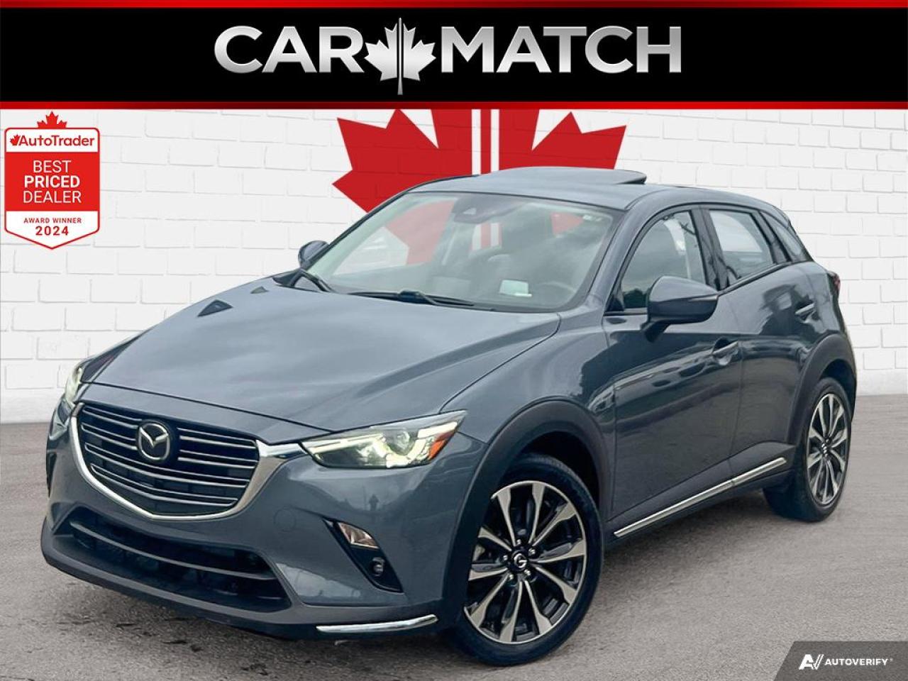 Used 2021 Mazda CX-3 GT / AWD / LEATHER / ROOF / HTD SEATS for sale in Cambridge, ON