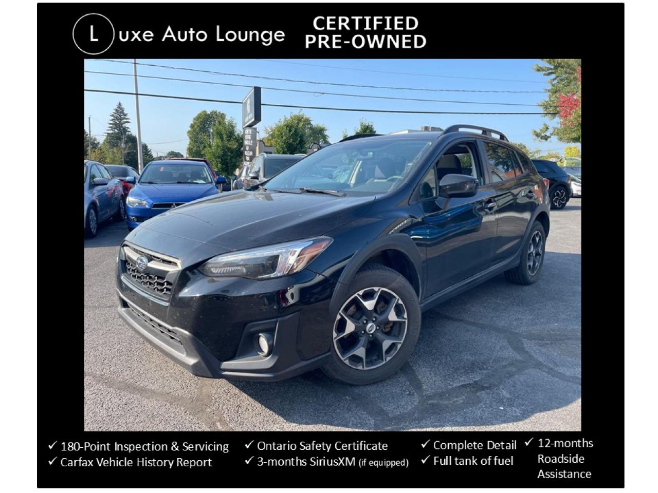 Used 2018 Subaru Crosstrek SPORT, LOW KM! SUNROOF, HEATED SEATS, POWER SEAT! for sale in Orleans, ON