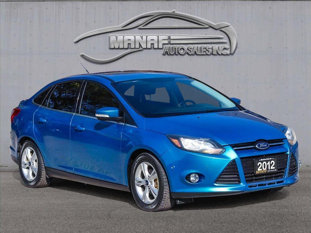 2012 Ford Focus Titanium Sunroof Leather RearCam Sub-woofer Heated - Photo #3