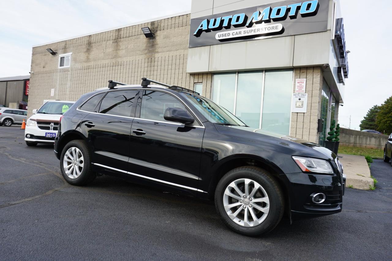 Used 2015 Audi Q5 TECH AWD CERTIFIED NAVI CAMERA LEATHER HEATED 4 SEATS PANO ROOF CRUISE ALLOYS for sale in Burlington, ON