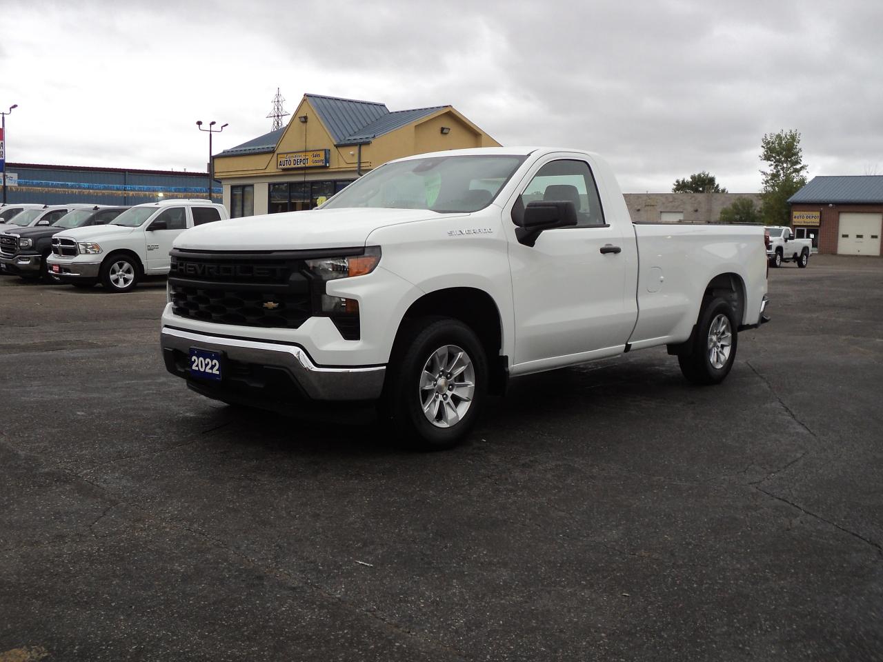 Used 2022 Chevrolet Silverado 1500 WT RegCab 2WD 5.3L8cyl 8ft Box BackUpCam for sale in Brantford, ON