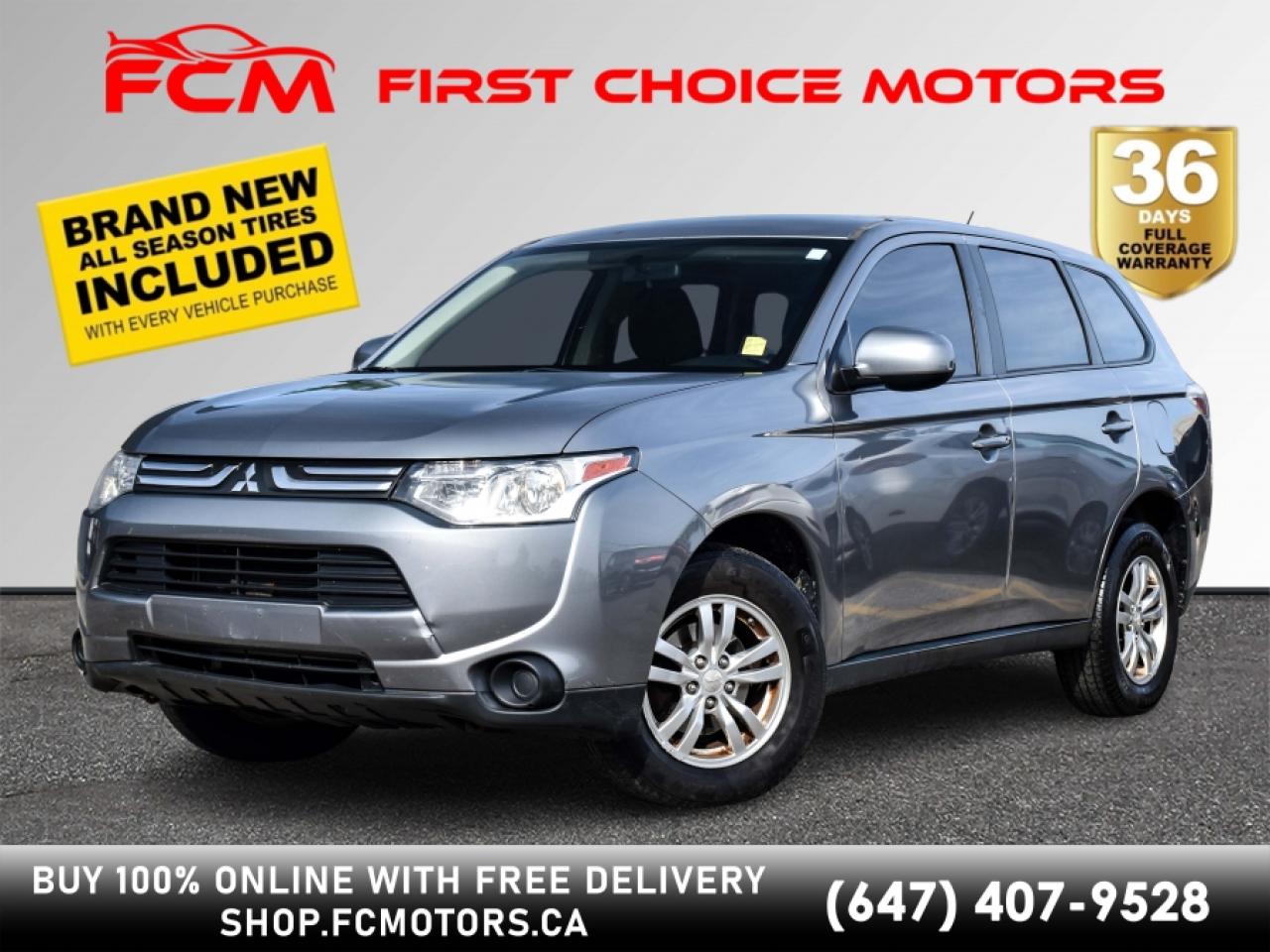 Used 2014 Mitsubishi Outlander ES ~AUTOMATIC, FULLY CERTIFIED WITH WARRANTY!!!!~ for sale in North York, ON