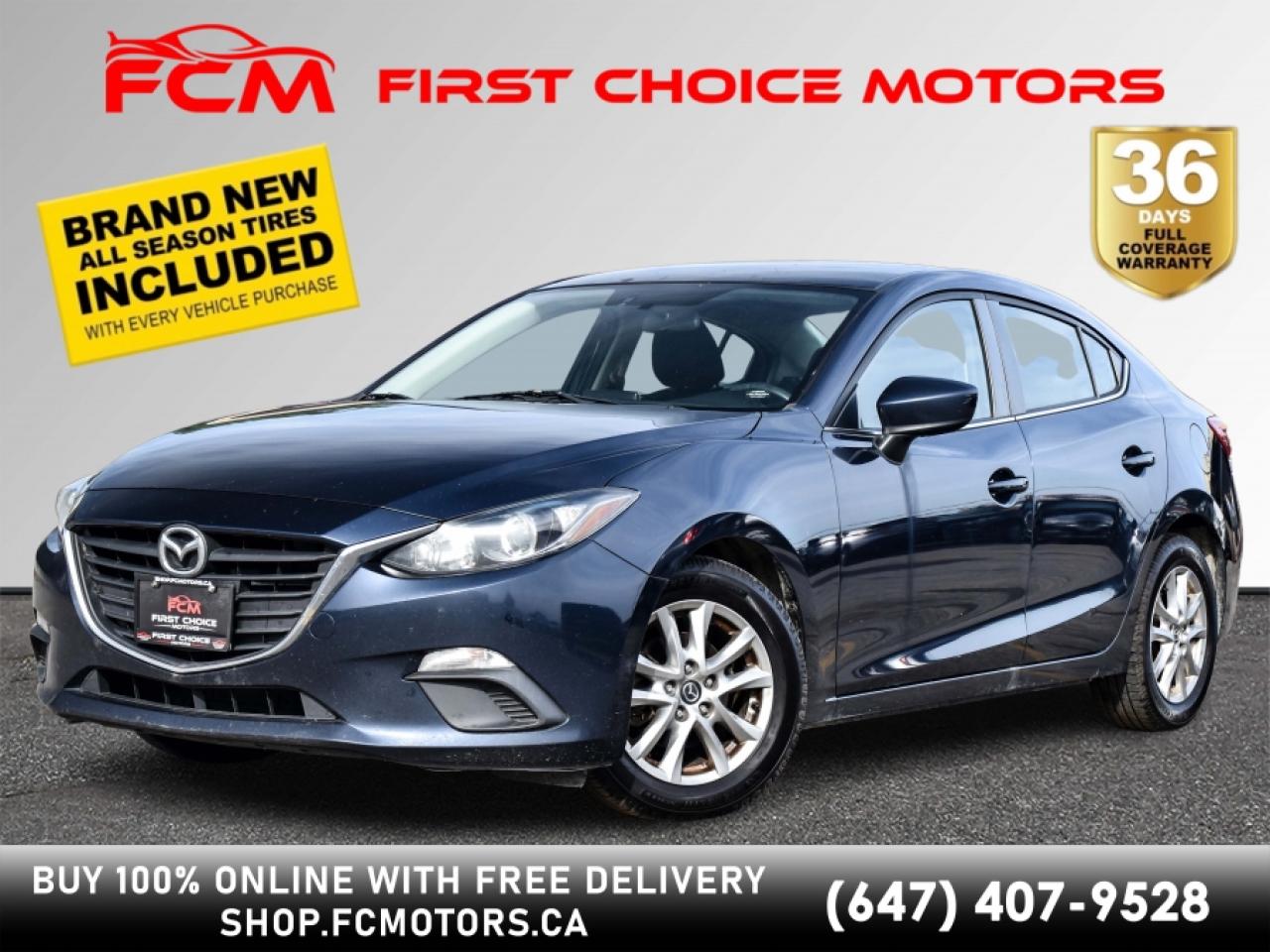 Used 2015 Mazda MAZDA3 GS SKYACTIV ~MANUAL, FULLY CERTIFIED WITH WARRANTY for Sale in North York, Ontario