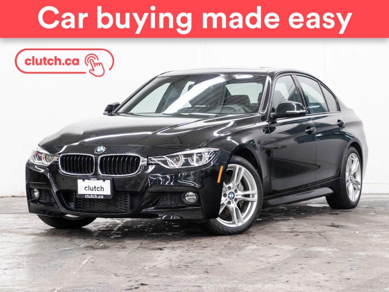 Used 2018 BMW 3 Series 330i xDrive AWD w/ Apple CarPlay, Power Sunroof, Nav for sale in Toronto, ON