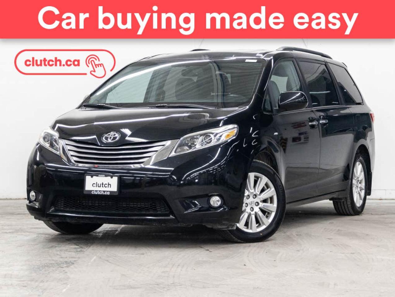 Used 2017 Toyota Sienna XLE AWD w/ Heated Front Seats, Tri Zone A/C, Rearview Cam for sale in Toronto, ON