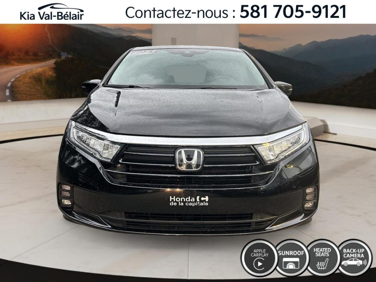 Used 2021 Honda Odyssey EX *8 PASS. *TOIT *CAMERA *BIZONE *SYSTEME DVD for sale in Québec, QC