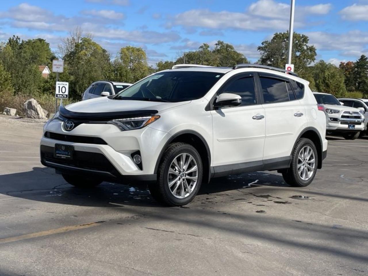 Used 2018 Toyota RAV4 Limited AWD, Leather, Nav, Sunroof, Blind Spot Alert, Heated Seats, Bluetooth, Rear Camera & More! for sale in Guelph, ON