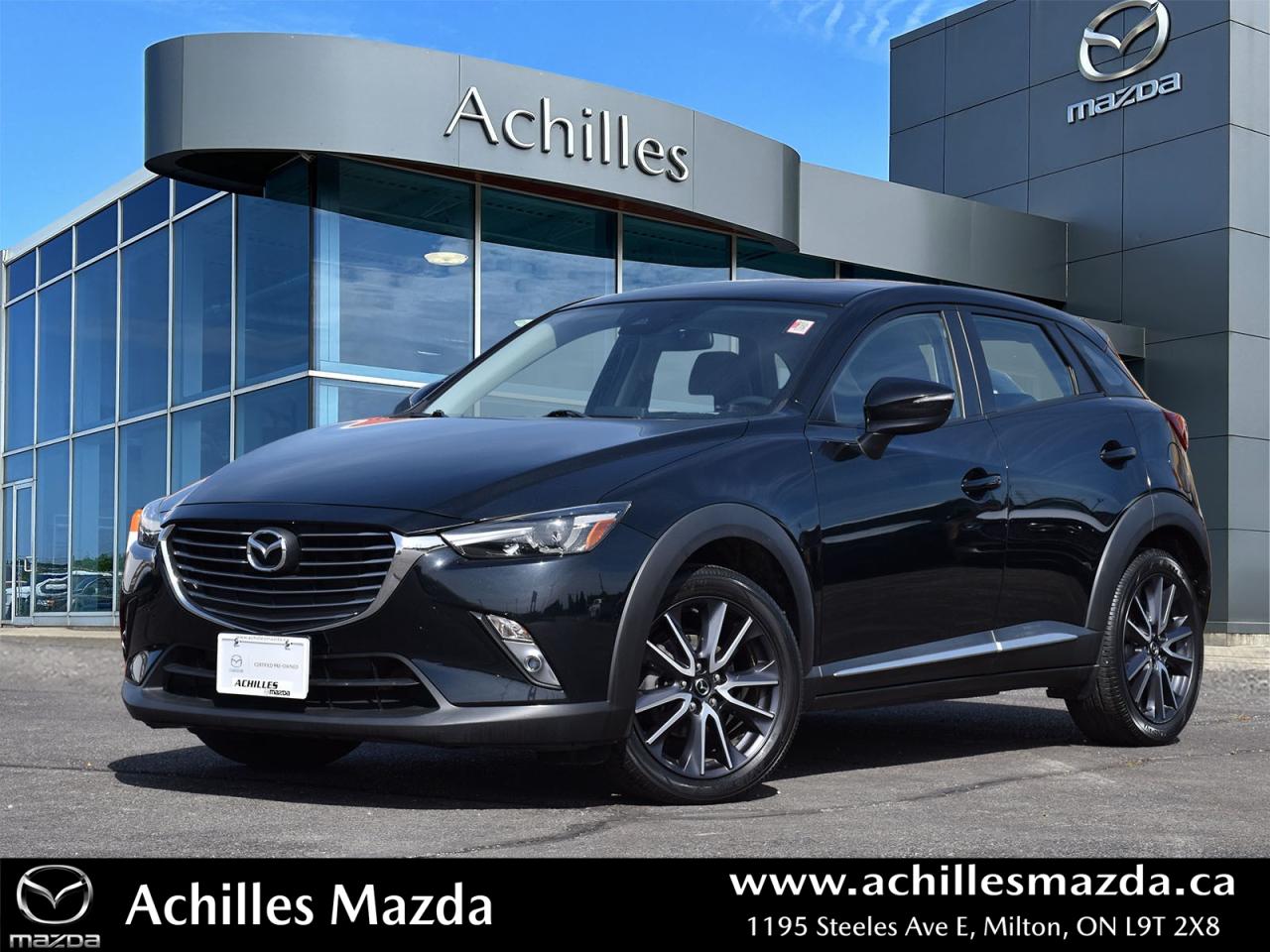 Used 2018 Mazda CX-3 GT-FWD, LEATHER, BOSE, MOONROF for sale in Milton, ON