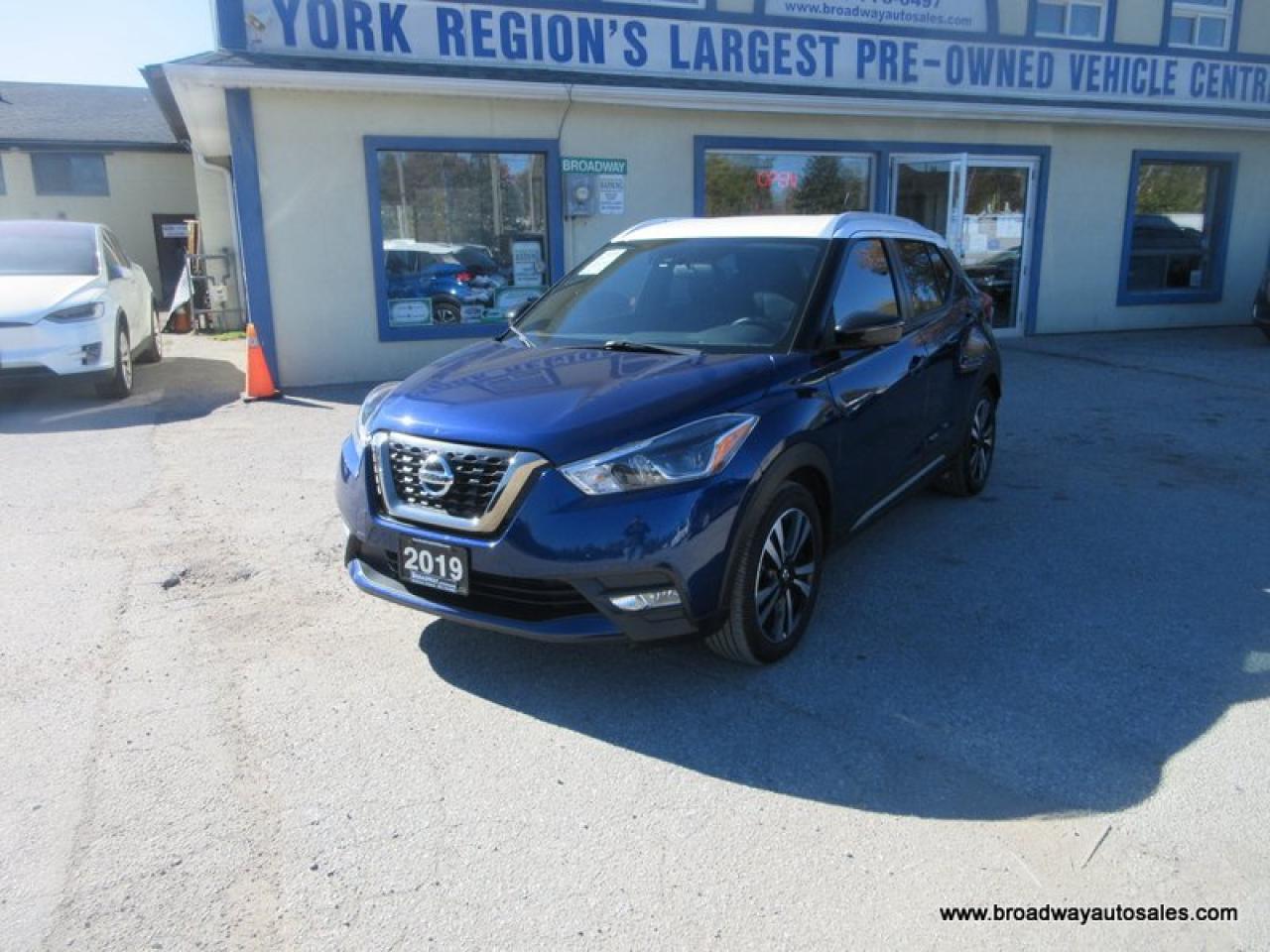 2019 Nissan Kicks GREAT KM'S SR-MODEL 5 PASSENGER 1.6L - DOHC.. LEATHER.. HEATED SEATS.. BACK-UP CAMERA.. BLUETOOTH SYSTEM.. KEYLESS ENTRY.. Photo