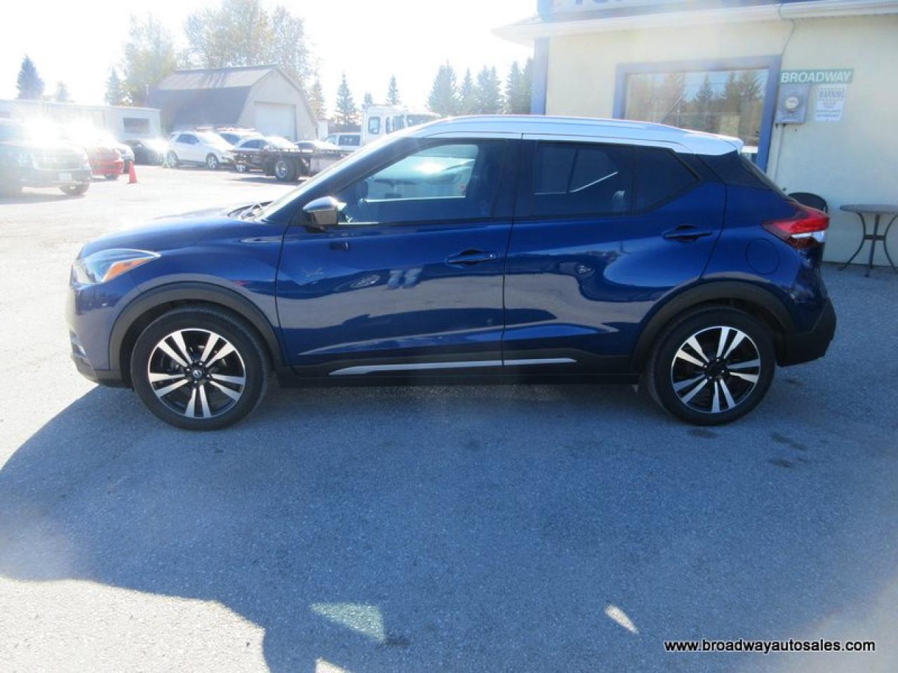 2019 Nissan Kicks GREAT KM'S SR-MODEL 5 PASSENGER 1.6L - DOHC.. LEATHER.. HEATED SEATS.. BACK-UP CAMERA.. BLUETOOTH SYSTEM.. KEYLESS ENTRY.. Photo2