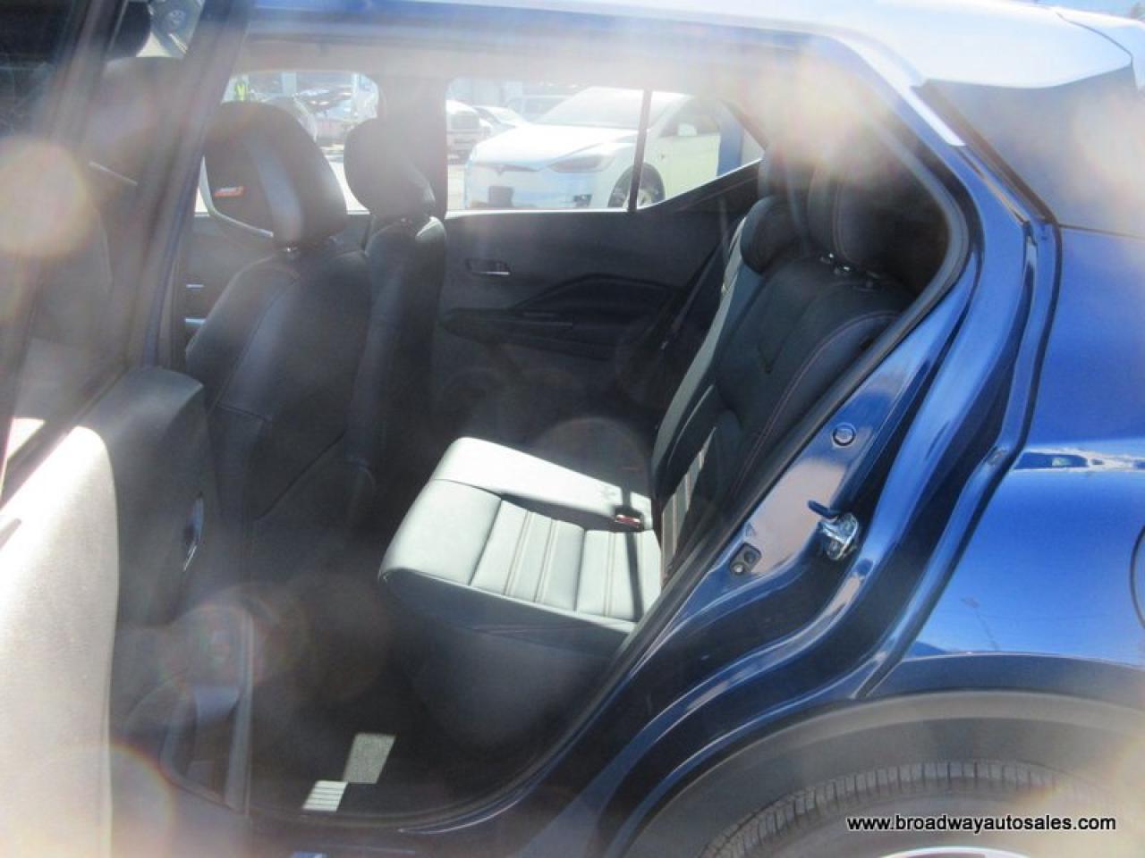 2019 Nissan Kicks GREAT KM'S SR-MODEL 5 PASSENGER 1.6L - DOHC.. LEATHER.. HEATED SEATS.. BACK-UP CAMERA.. BLUETOOTH SYSTEM.. KEYLESS ENTRY.. Photo