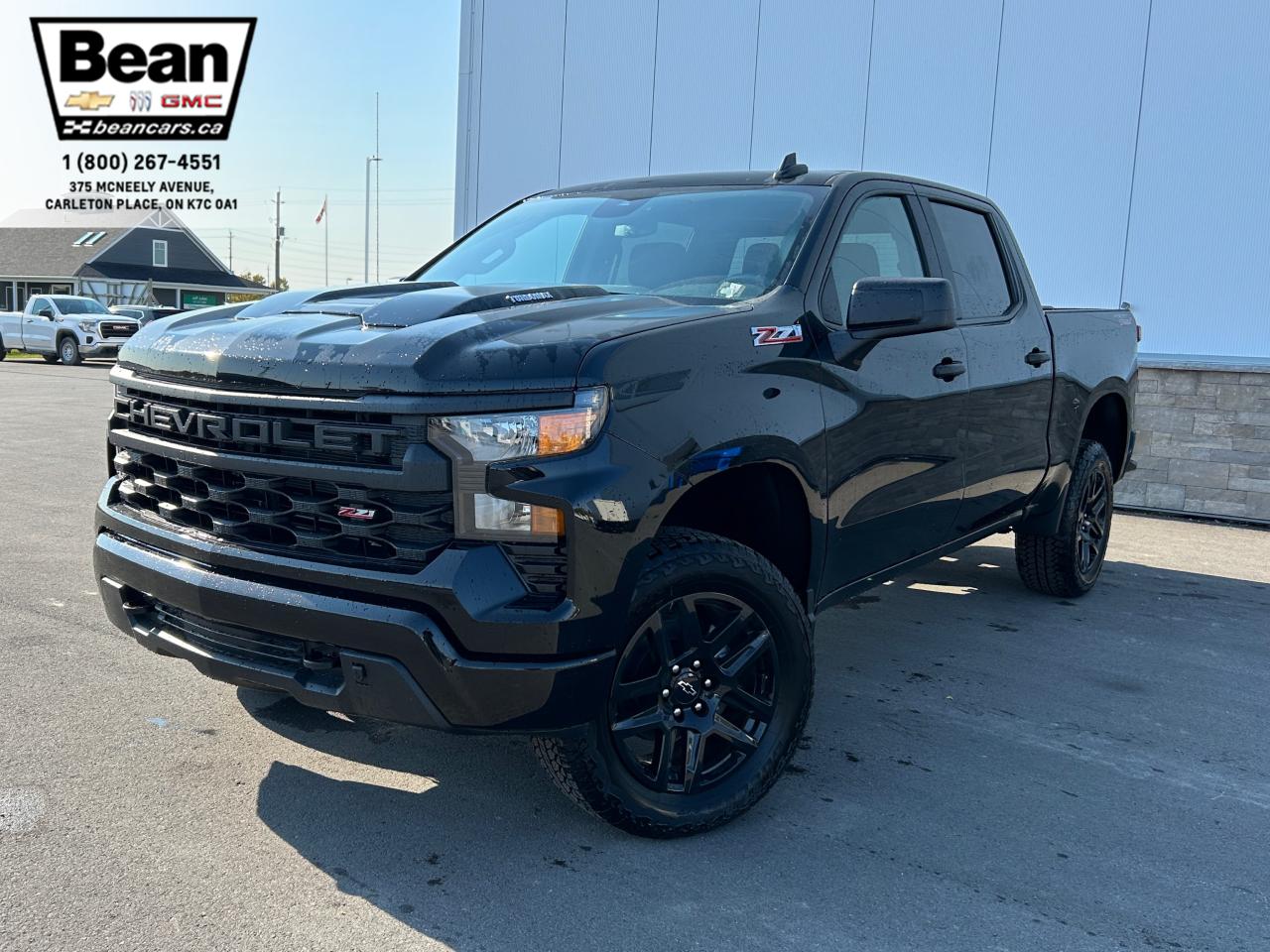 New 2025 Chevrolet Silverado 1500 Custom Trail Boss 2.7L 4 CYL WITH REMOTE START/ENTRY, CRUISE CONTROL, REAR VISION CAMERA, APPLE CARPLAY AND ANDROID AUTO for sale in Carleton Place, ON