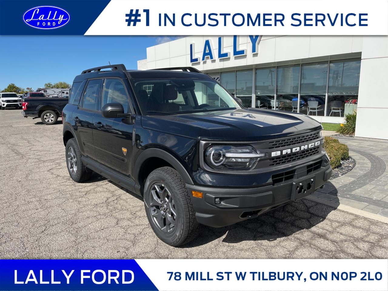 New 2024 Ford Bronco Sport BADLANDS for sale in Tilbury, ON