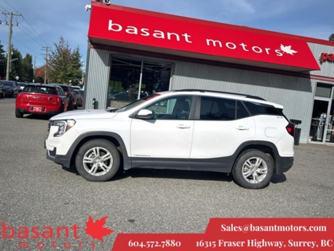 Used 2022 GMC Terrain Driver Assists, Nav thru Carplay, Backup Cam! for sale in Surrey, BC