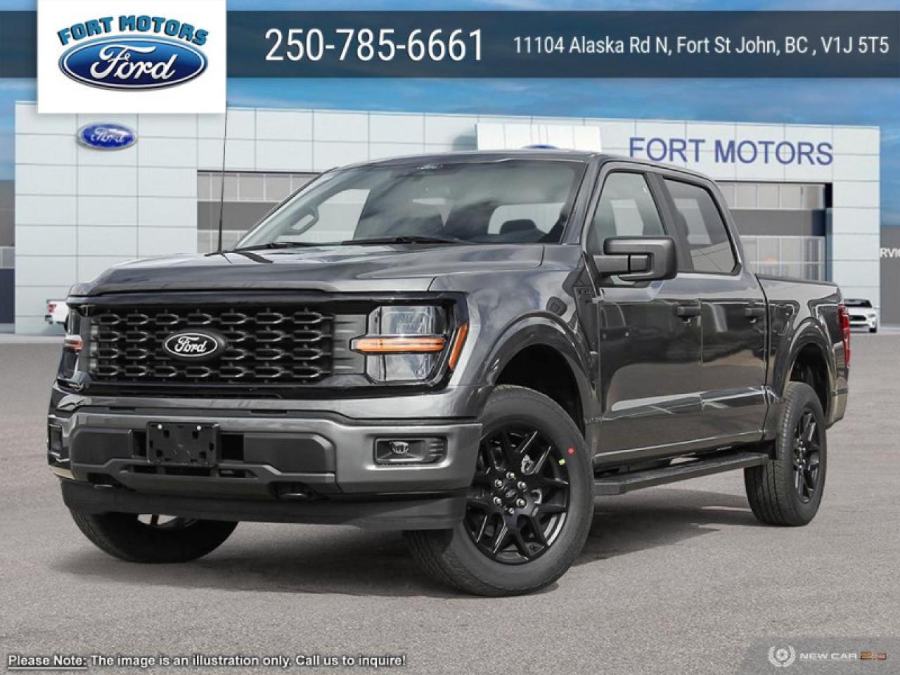 New 2024 Ford F-150 STX for sale in Fort St John, BC