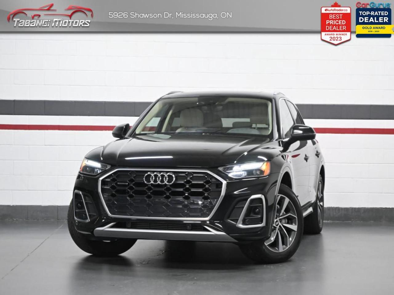 <b>S-Line, Apple Carplay, Android Auto, Ambient Lighting, Digital Dash, Navigation, Panoramic Roof, Heated Seats & Steering Wheel, Audi Active Lane Assist, Audi Pre Sense, Side Assist, Park Aid!</b><br>  Tabangi Motors is family owned and operated for over 20 years and is a trusted member of the Used Car Dealer Association (UCDA). Our goal is not only to provide you with the best price, but, more importantly, a quality, reliable vehicle, and the best customer service. Visit our new 25,000 sq. ft. building and indoor showroom and take a test drive today! Call us at 905-670-3738 or email us at customercare@tabangimotors.com to book an appointment. <br><hr></hr>CERTIFICATION: Have your new pre-owned vehicle certified at Tabangi Motors! We offer a full safety inspection exceeding industry standards including oil change and professional detailing prior to delivery. Vehicles are not drivable, if not certified. The certification package is available for $595 on qualified units (Certification is not available on vehicles marked As-Is). All trade-ins are welcome. Taxes and licensing are extra.<br><hr></hr><br> <br>  <iframe width=100% height=350 src=https://www.youtube.com/embed/-J4pOrfmuW0?si=msigh7z7zCVG84cc title=YouTube video player frameborder=0 allow=accelerometer; autoplay; clipboard-write; encrypted-media; gyroscope; picture-in-picture; web-share referrerpolicy=strict-origin-when-cross-origin allowfullscreen></iframe><br><br> This Audi Q5 is well-equipped and well-rounded, with delightful driving dynamics. This  2022 Audi Q5 is for sale today in Mississauga. <br> <br>For luxury SUV buyers who are big on style and technology, this 2022 Audi Q5 is a handsome choice with plenty to like. This vehicle looks good, treats occupants right, and wont seem out of place at the valet stand. This Q5 applies the brands luxury pedigree to the compact-crossover template, and features an impeccably-built cabin with upscale features, impressive ergonomics, and a tranquil ride quality. Overall, this Audi Q5 promotes a stately image and delivers a posh driving experience.This  SUV has 33,040 kms. Its  black in colour  . It has a 7 speed automatic transmission and is powered by a  261HP 2.0L 4 Cylinder Engine.  This vehicle has been upgraded with the following features: Air, Rear Air, Tilt, Cruise, Power Windows, Power Locks, Power Mirrors. <br> <br>To apply right now for financing use this link : <a href=https://tabangimotors.com/apply-now/ target=_blank>https://tabangimotors.com/apply-now/</a><br><br> <br/><br>SERVICE: Schedule an appointment with Tabangi Service Centre to bring your vehicle in for all its needs. Simply click on the link below and book your appointment. Our licensed technicians and repair facility offer the highest quality services at the most competitive prices. All work is manufacturer warranty approved and comes with 2 year parts and labour warranty. Start saving hundreds of dollars by servicing your vehicle with Tabangi. Call us at 905-670-8100 or follow this link to book an appointment today! https://calendly.com/tabangiservice/appointment. <br><hr></hr>PRICE: We believe everyone deserves to get the best price possible on their new pre-owned vehicle without having to go through uncomfortable negotiations. By constantly monitoring the market and adjusting our prices below the market average you can buy confidently knowing you are getting the best price possible! No haggle pricing. No pressure. Why pay more somewhere else?<br><hr></hr>WARRANTY: This vehicle qualifies for an extended warranty with different terms and coverages available. Dont forget to ask for help choosing the right one for you.<br><hr></hr>FINANCING: No credit? New to the country? Bankruptcy? Consumer proposal? Collections? You dont need good credit to finance a vehicle. Bad credit is usually good enough. Give our finance and credit experts a chance to get you approved and start rebuilding credit today!<br> o~o