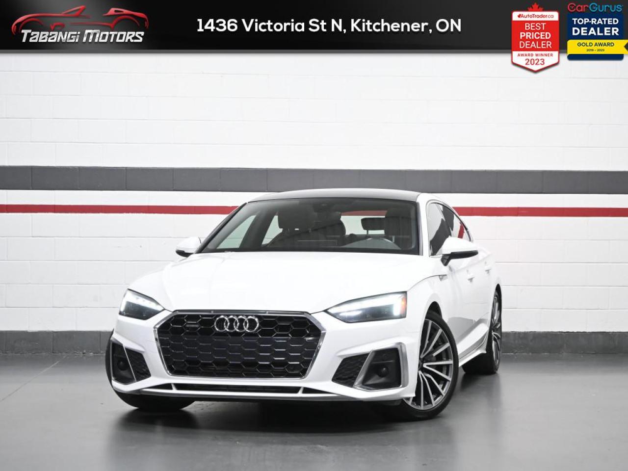 Used 2022 Audi A5 Sportback Progressiv   S-Line No Accident Brown Interior Digital Dash Ambient Light for sale in Mississauga, ON