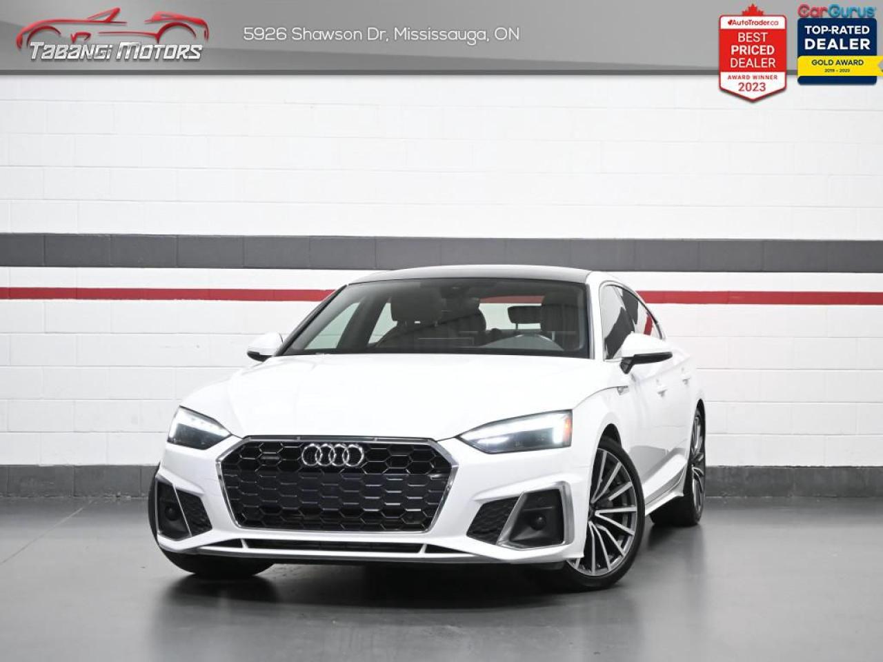 Used 2022 Audi A5 Sportback Progressiv   S-Line No Accident Brown Interior Digital Dash Ambient Light for sale in Mississauga, ON