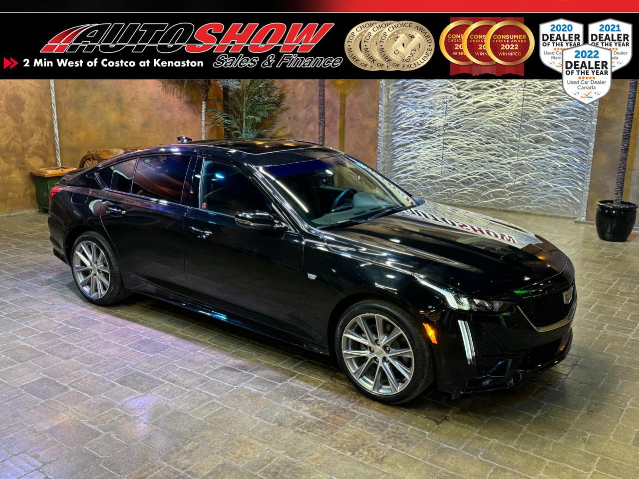 Used 2022 Cadillac CTS Sport AWD - LOW KM!! Sunroof, Htd Lthr, Rmt Start!! for sale in Winnipeg, MB