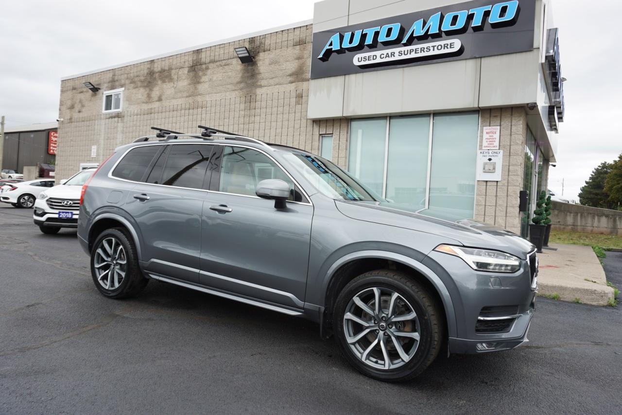 Used 2018 Volvo XC90 T6 MOMENTUM AWD SAFETY INCLUDED*VOLVO MAINTAIN* 360 CAMERA NAV BLUETOOTH LEATHER HEATED SEATS PANO ROOF CRUISE ALLOYS for sale in Burlington, ON