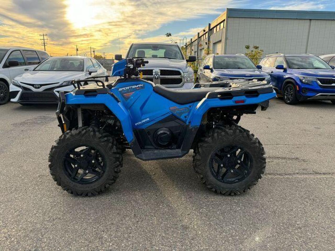 2024 Polaris Sportsman 570 Trail $94 B/W - Photo #8