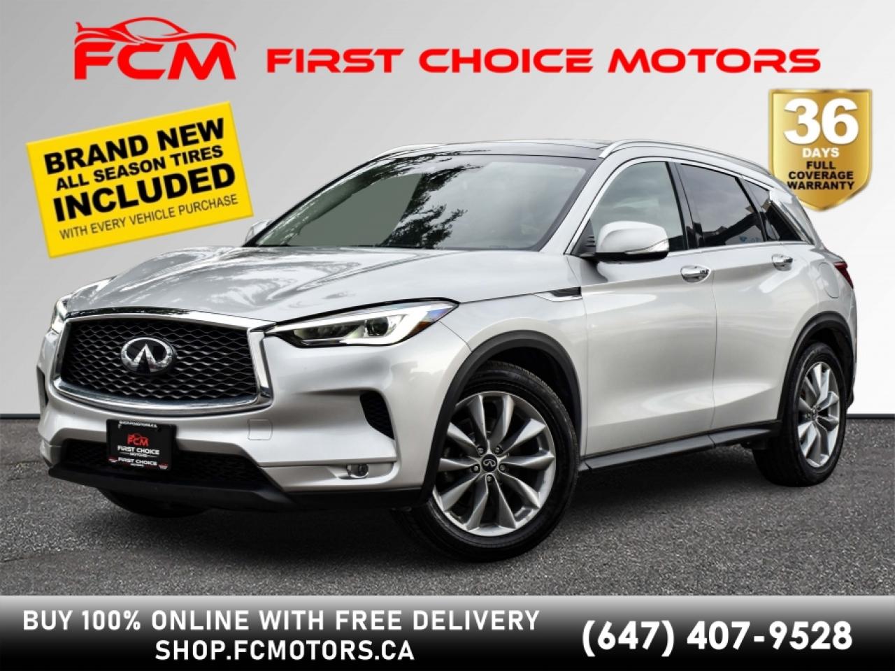 Used 2021 Infiniti QX50 LUXE ~AUTOMATIC, FULLY CERTIFIED WITH WARRANTY!!!! for sale in North York, ON