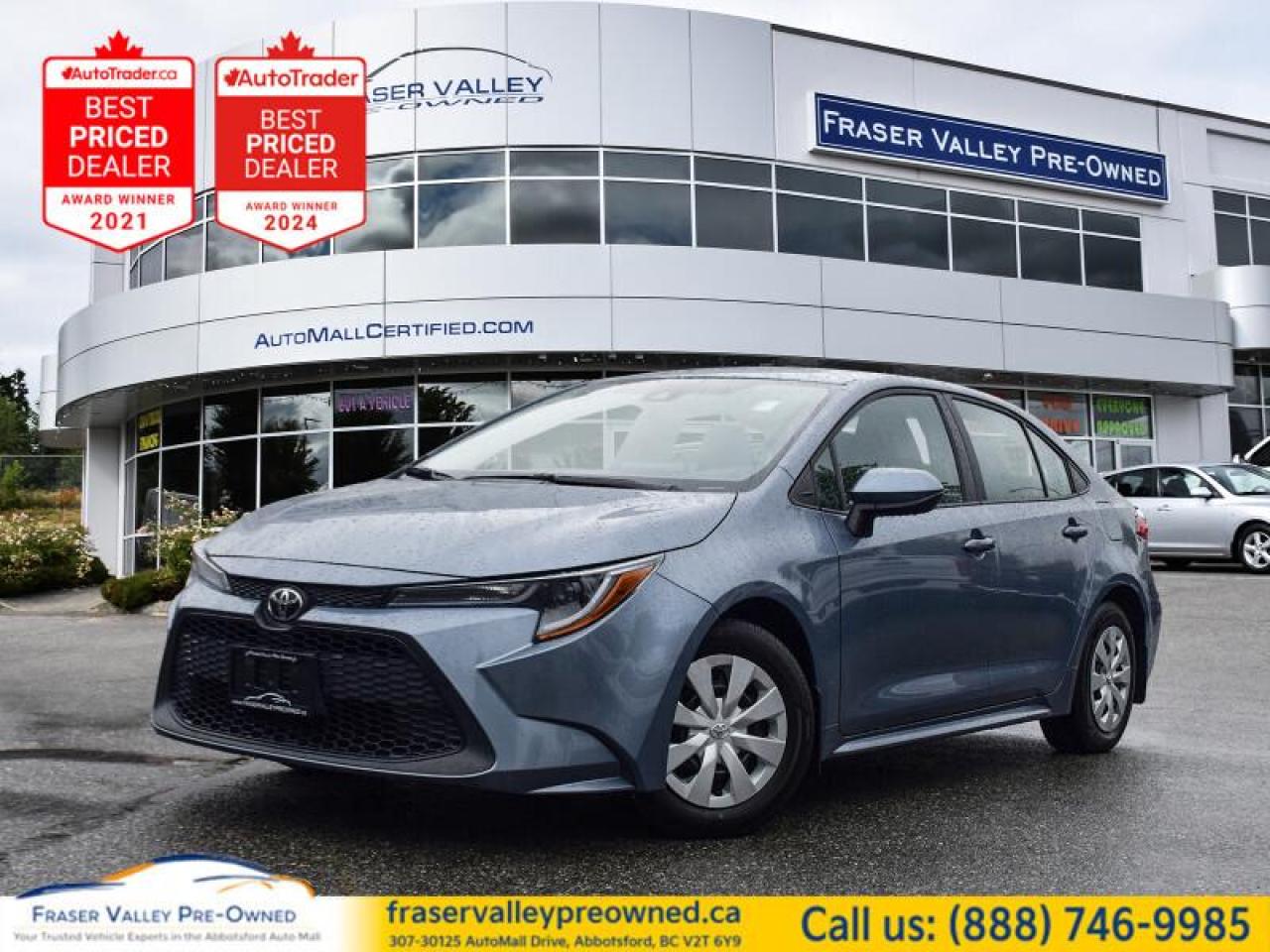 Used 2022 Toyota Corolla L  -  LED Lights -  Apple CarPlay - $108.96 /Wk for sale in Abbotsford, BC