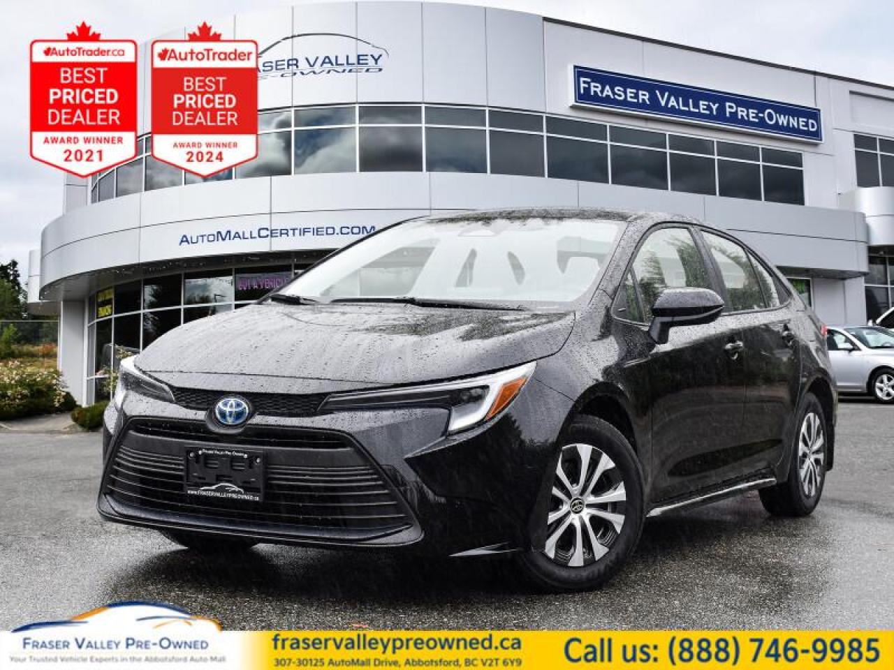 Used 2024 Toyota Corolla Hybrid LE  - Heated Seats for sale in Abbotsford, BC