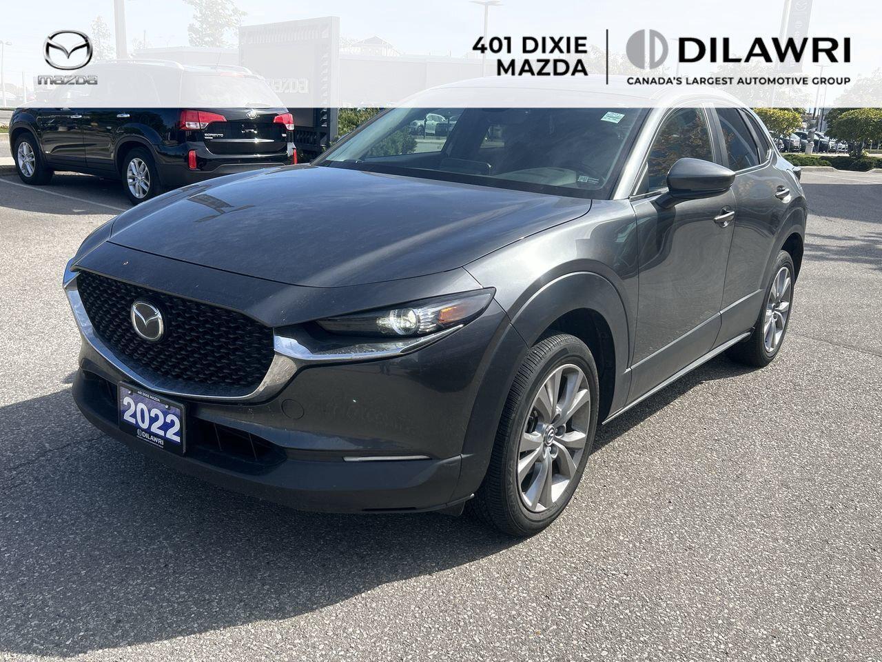 Used 2022 Mazda CX-30 GS LUX PKG|DILAWRI CERTIFIED|1 OWNER for sale in Mississauga, ON