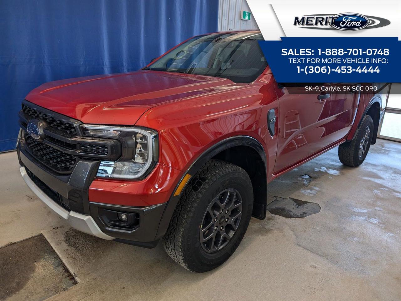 New 2024 Ford Ranger XLT - 4x4, Remote Start, SYNC4 + for sale in Carlyle, SK