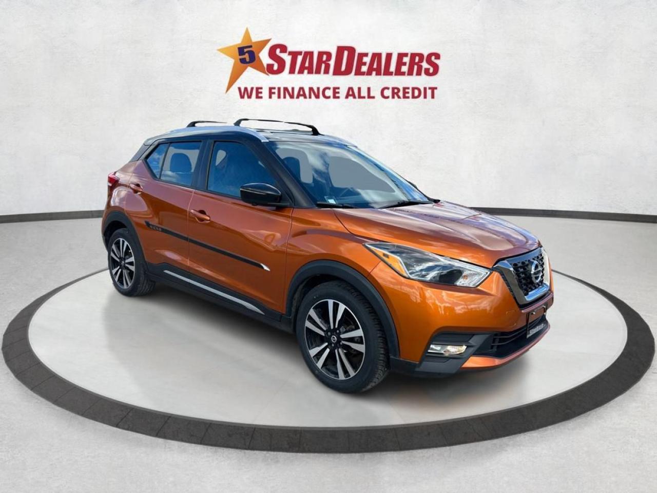 Used 2019 Nissan Kicks SR CRUISE REAR-CAM LOADED WE FINANCE ALL CREDIT for sale in London, ON