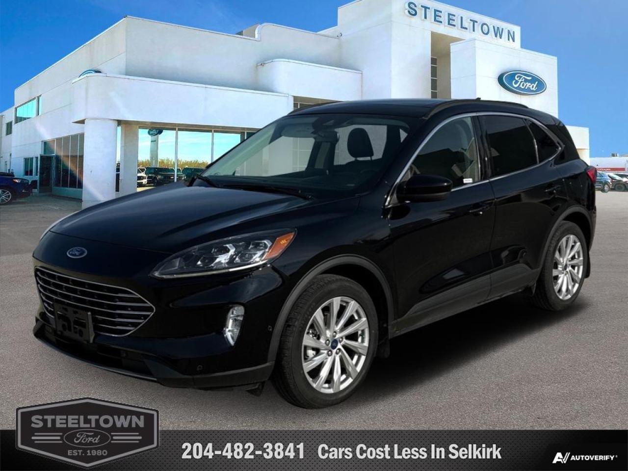 Used 2021 Ford Escape Titanium Hybrid  - Navigation for sale in Selkirk, MB