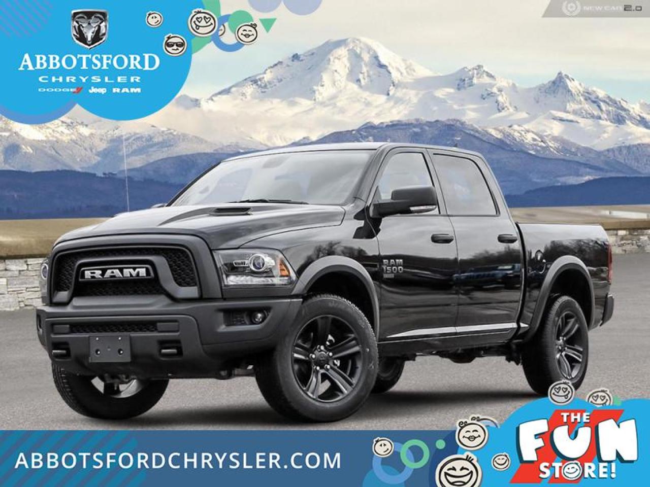 New 2024 RAM 1500 Classic Warlock  - Heated Seats - $202.35 /Wk for sale in Abbotsford, BC