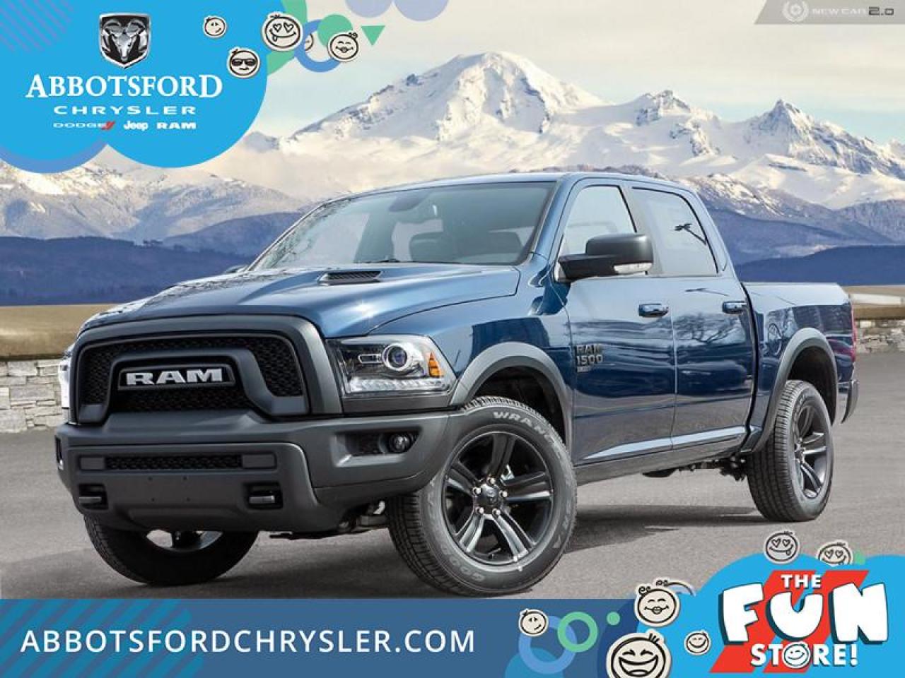 New 2024 RAM 1500 Classic Warlock  - Heated Seats - $201.32 /Wk for sale in Abbotsford, BC