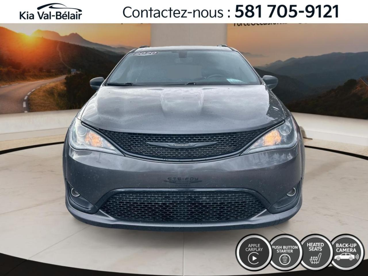 Used 2020 Chrysler Pacifica TOURING *CRUISE *BIZONE *CAMERA *PORTES ÉLECTRIQUE for sale in Québec, QC