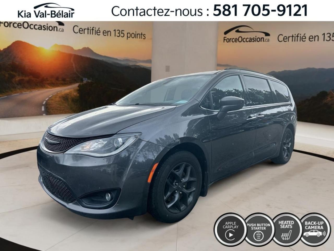 Used 2020 Chrysler Pacifica TOURING *CRUISE *BIZONE *CAMERA *PORTES ÉLECTRIQUE for sale in Québec, QC