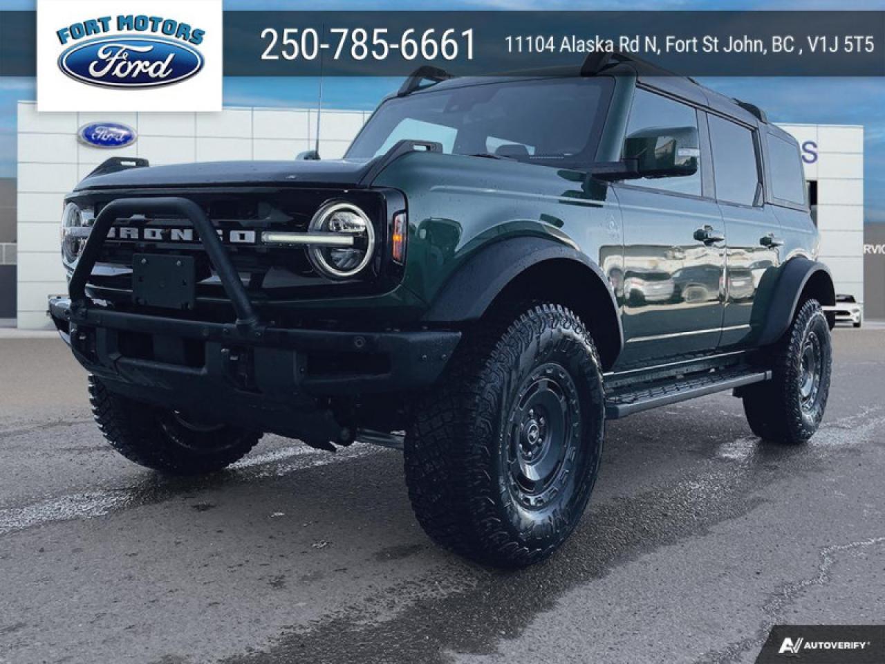 New 2024 Ford Bronco Outer Banks  - Leather Seats for sale in Fort St John, BC