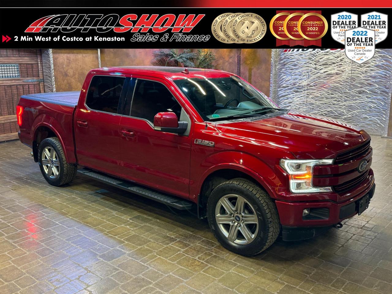 Used 2018 Ford F-150 Lariat - HARD TONNEAU COVER!! Htd & Vented Leather!! for sale in Winnipeg, MB