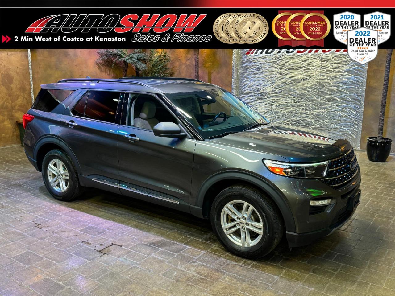 Used 2020 Ford Explorer XLT - 7-Pass Seating!!! Lthr Interior & Rmt Start!! for sale in Winnipeg, MB