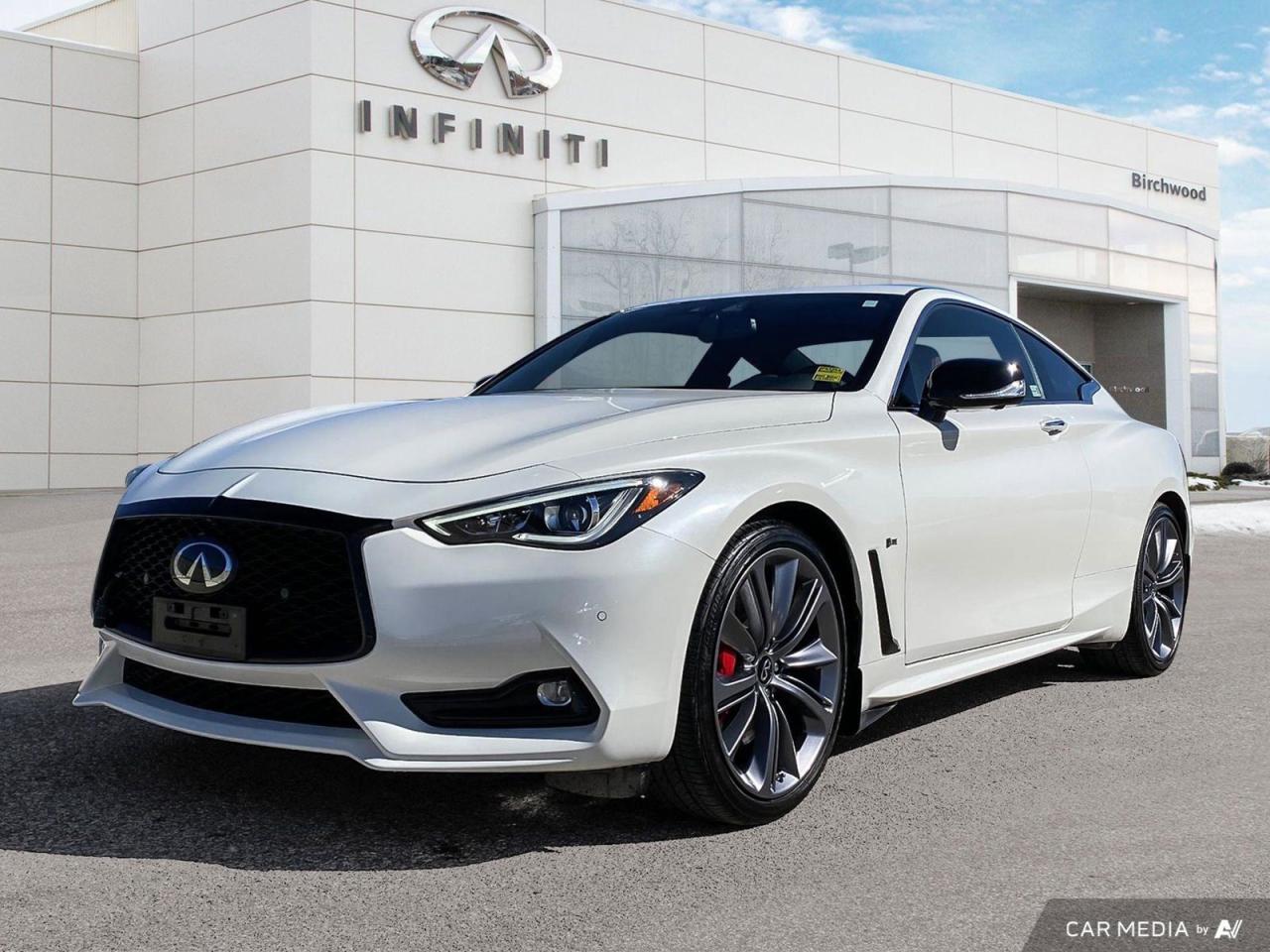 Used 2022 Infiniti Q60 I-LINE RED SPORT Accident Free | One Owner | Low KM's for sale in Winnipeg, MB