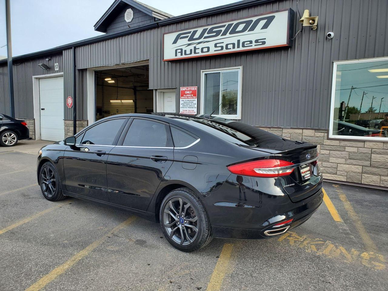 2018 Ford Fusion SE AWD-SPORT APPEARANCE PKG-REAR CAMERA-BLUETOOTH - Photo #3