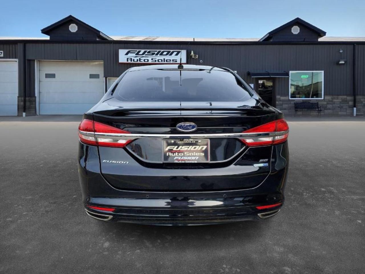 2018 Ford Fusion SE AWD-SPORT APPEARANCE PKG-REAR CAMERA-BLUETOOTH - Photo #4
