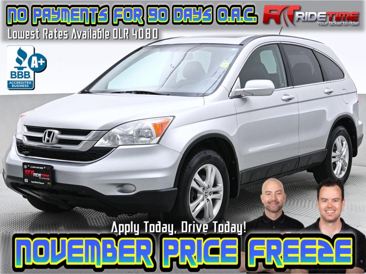 Used 2011 Honda CR-V EX-L for sale in Winnipeg, MB