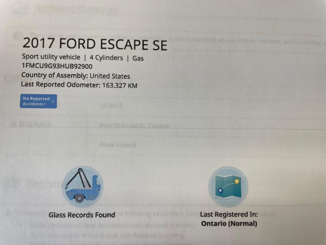 2017 Ford Escape 4WD 4dr SE NO ACCIDENT NAVIGATION NEW TIRES/BRAKES - Photo #8