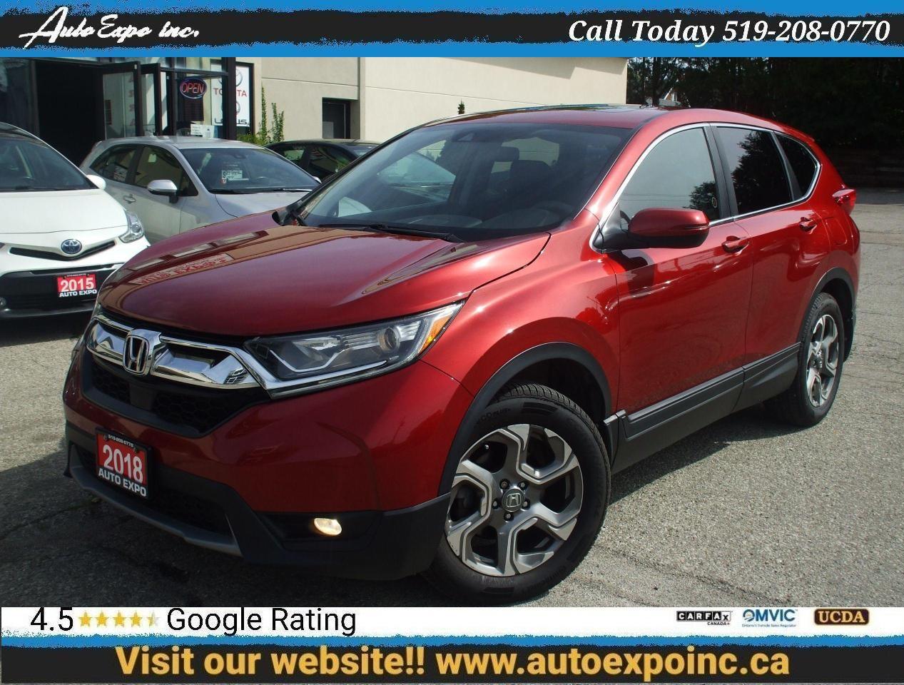 Used 2018 Honda CR-V EX,AWD,Certified,Sunroof,Bluetooth,No Accident,1.5 for sale in Kitchener, ON