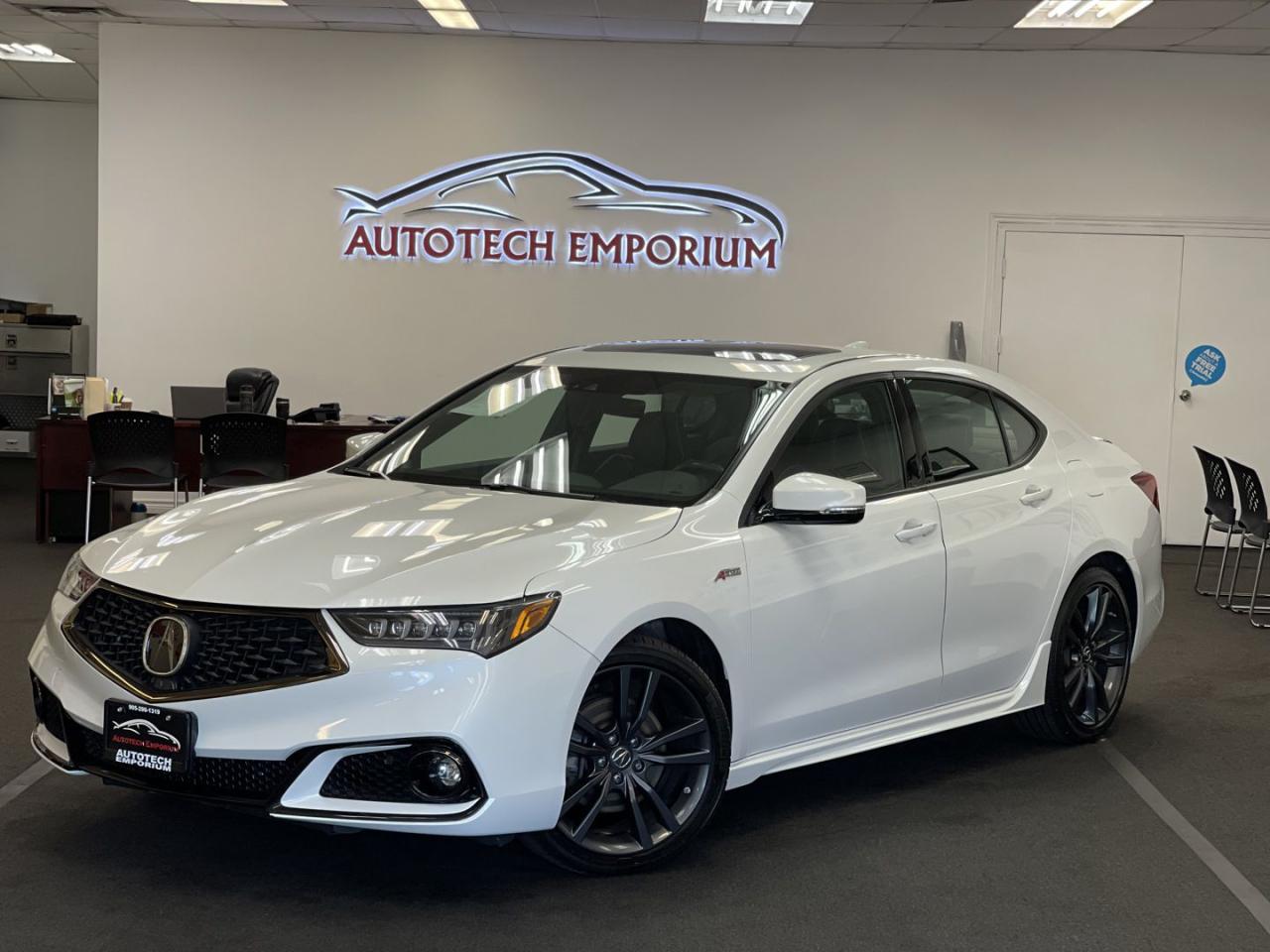 Used 2020 Acura TLX A SPEC Pearl White / Navi / Sunroof / Leather for sale in Mississauga, ON