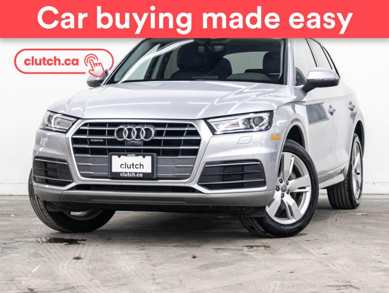 Used 2018 Audi Q5 Progressiv AWD w/ Apple CarPlay & Android Auto, Power Sunroof, Nav for sale in Toronto, ON