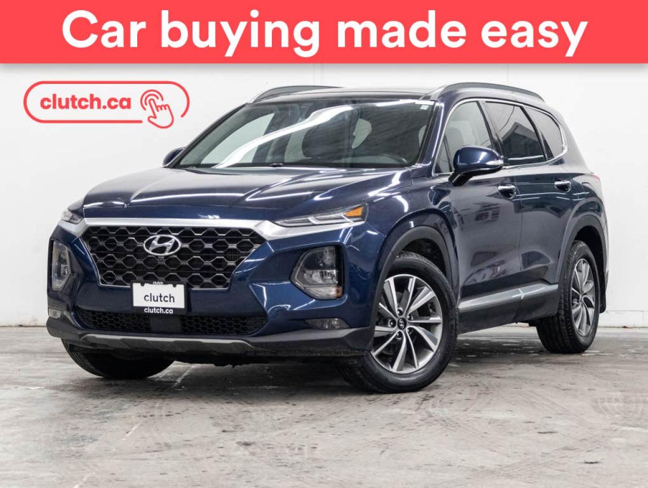 Used 2019 Hyundai Santa Fe Luxury AWD w/ Apple CarPlay & Android Auto, Heated Front Seats, Dual Zone A/C for sale in Toronto, ON