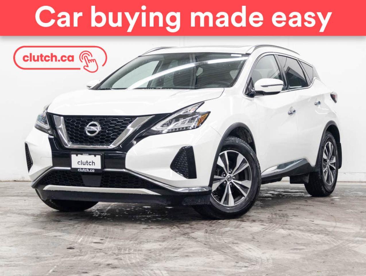 Used 2019 Nissan Murano SV AWD w/ Apple CarPlay & Android Auto, Panoramic Moonroof, Nav for sale in Toronto, ON