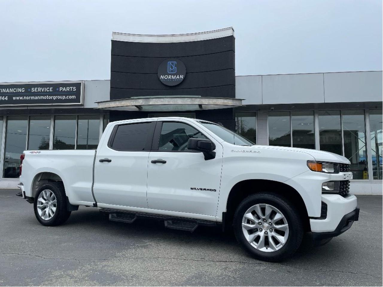 Used 2022 Chevrolet Silverado 1500 LTD Custom CREW LB 4WD PWR SEAT CAMERA TONNO for sale in Langley, BC